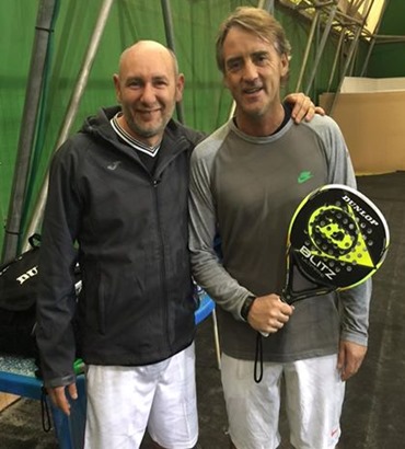 Mancini salta a las pistas con Dunlop