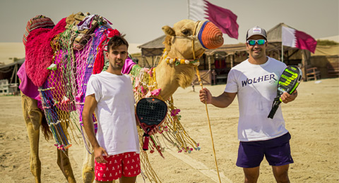 Manu Martín y su aventura de pádel en Qatar: un proyecto apasionante y ambicioso