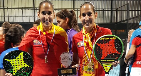 Mapi y Majo, campeonas por parejas del Mundial