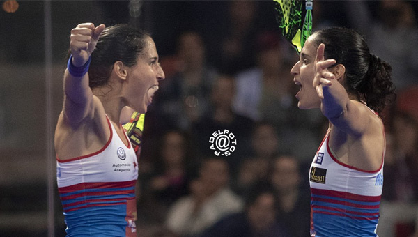 Mapi y Majo victoria semis Zaragoza 2018