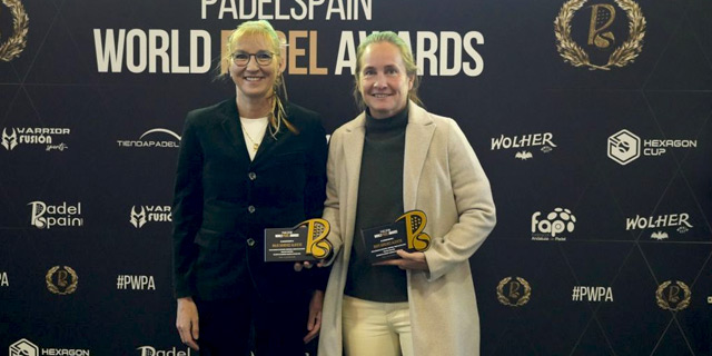 Reconocimiento honorífico PWPA 2023 Mapi y Majo Sánchez Alayeto