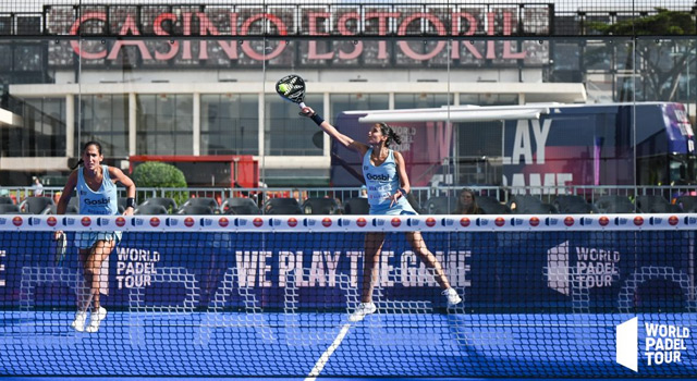 Mapi y Majo inicio cuadro final Cascais Open 2022