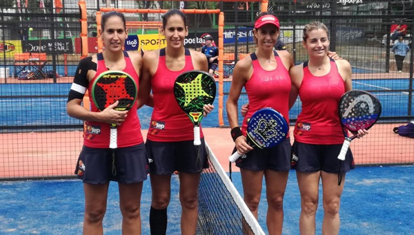 Mapi y Majo Sánchez Alayeto semifinal Mundial Open Paraguay vs Alejandra Salazar y Marta Marrero