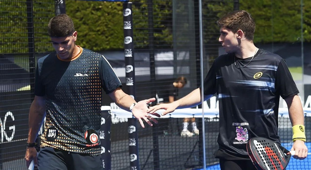 Mario Huete y José Jiménez premier padel Italia