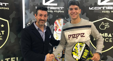 Mario Huete, otro madrileño que apuesta por unirse a Kombat Padel