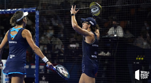 Marrero y Lucía Sainz final Menorca Open 2021