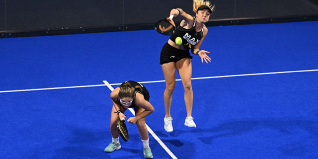 Marta Borrero y Ksenia Sharifova dieciseisavos de final Milano Premier Padel 2023