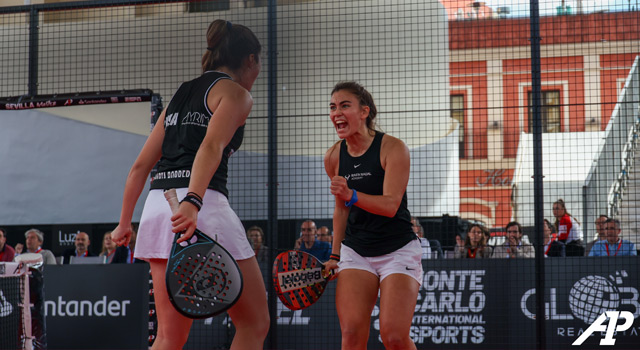 Borrero y Martínez final femenina A1 Padel Sevilla Master 2023