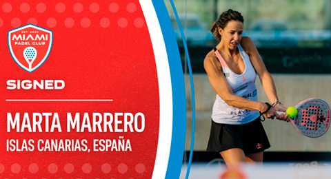 Nuevo fichaje para la Pro Padel League: Marta Marrero vuelve a la competición