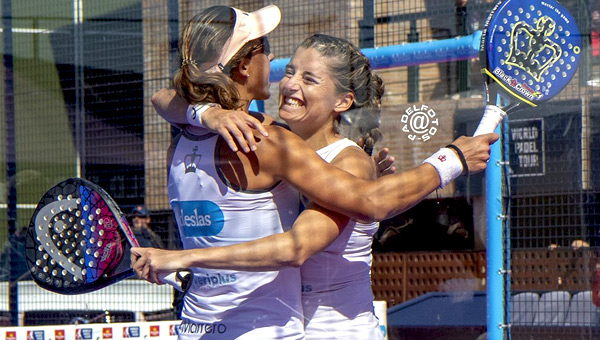 Ale Salazar y Marta Marrero victoria WOpen 218 semis