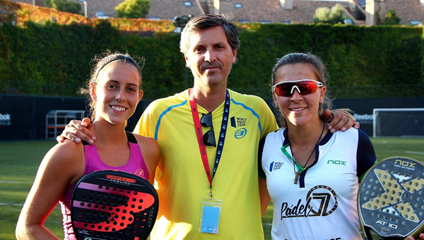 Marta Talaván y Elena Ramírez victoria 1/16 Madrid