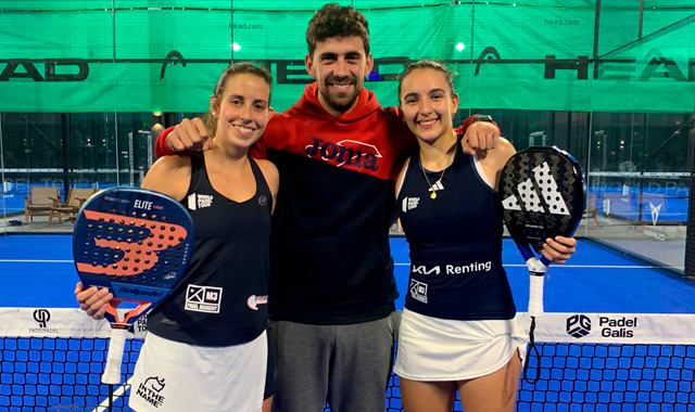 Marta Talaván y Lorena Rufo inicio cuadro final Dinamarca 2023