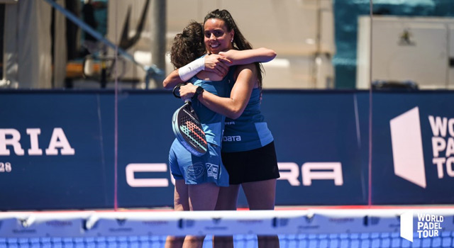 Marta talaván y Sofia Araújo inicio cuadro final marbella Master 2022