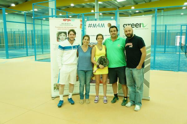 Marta Talaván se exhibe en el I Torneo Solidario #M4M