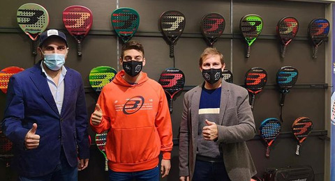 Martín Di Nenno, joven valor para el equipo de Bullpadel