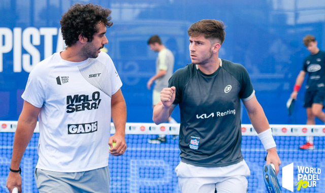 Martín Sánchez Piñeiro y José Jiménez finales previas masculinas Valladolid Master WPT 2023 