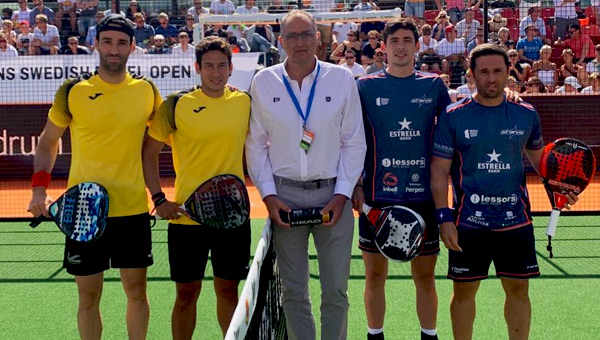 Matías Díaz y Franco Stupaczuk victoria semis Suecia Open 2019