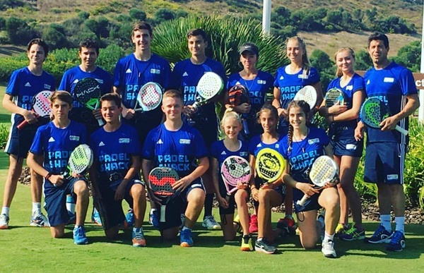 Equipo Gran bretaña Mundial de Pádel Málaga 2017