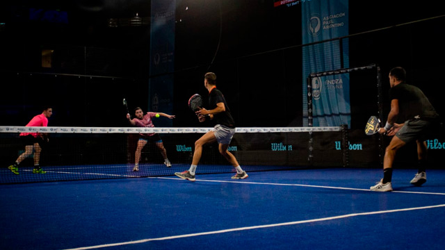 Mauricio Alejandro Rivero y Francisco Britos inicio cuadro final Mendoza Premier Padel