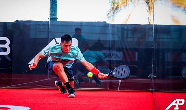 Maxi Arce octavos de final A1 Padel Monaco Master 2023 