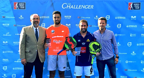 Maxi Grabiel y Pablo Lijó se llevan el Challenger de la lluvia en Madrid