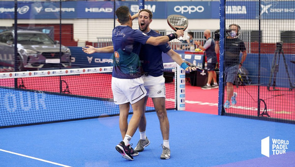 Maxi Sánchez y Lucho Capra cuartos las rozas open 2021