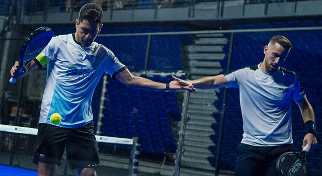 Maxi Sánchez y Lucho Capra previa octavos Madrid premier Padel