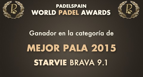 La Brava 9.1 de StarVie, ganadora en la categoría de 'Mejor Pala'