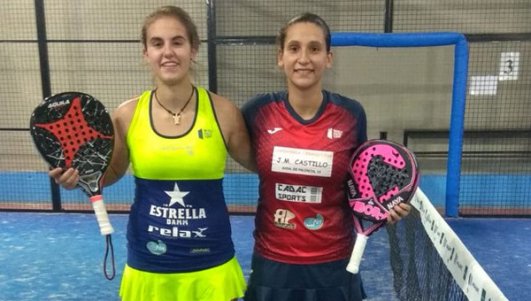 Melania Merino y Esther Carnicero partido 1/16 WPT San Javier Challenger 2019