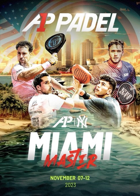 Suspensión torneo Miami Master A1 Padel 2023