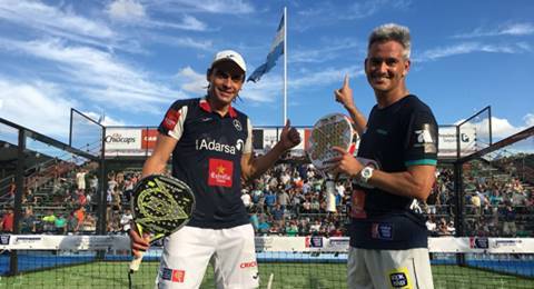 Lamperti y Mieres sudaron de lo lindo para llegar a octavos en La Rural