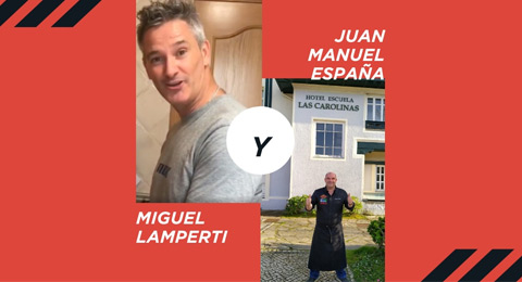 El ''chef'' Lamperti se presta a un reto entre fogones