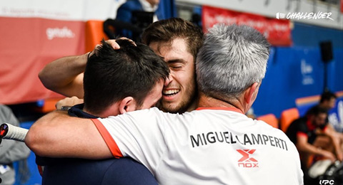 Alegría total para Jon Sanz y Miguel Lamperti: campeones tras una inmensa batalla en la final de Getafe