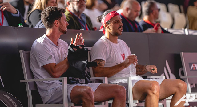 Miguel Semmler y Pablo Lijó cuartos de final Sevilla Master A1 Padel 2023