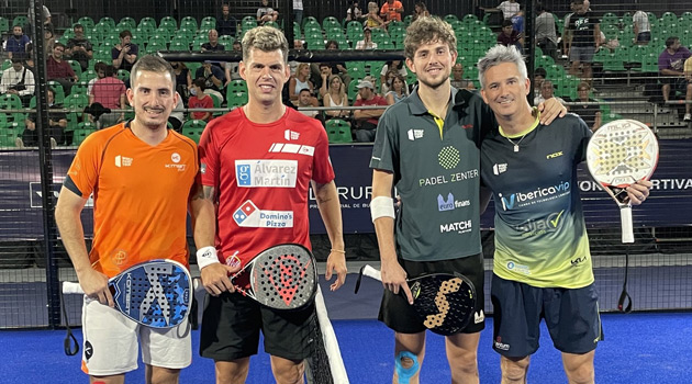 Miguel Lamperti y Miguel Yanguas dieciseisavos de final Buenos Aires Padel Master 2021 