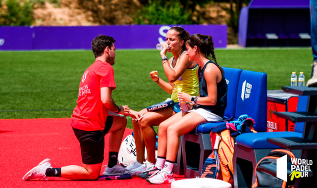 Mireia Herrada y Noemí Aguilar finales previas femeninas WPT Valladolid 2023