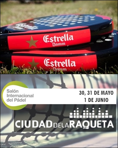 Estrella Damm y Ciudad de la Raqueta, nuevos fichajes del Salón Internacional del Pádel