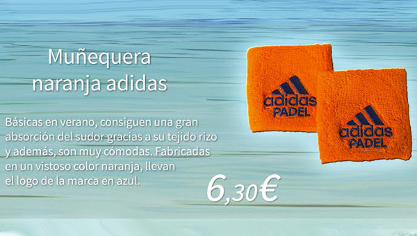 Muñequeras especial verano 2019 adidas padel