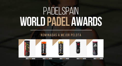 Cinco nominadas de gran calidad: estas son las cinco pelotas elegidas en los PadelSpain World Padel Awards 2021