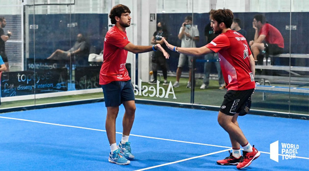 Nacho Gadea y Teo Zapata previas Barcelona Master 2021