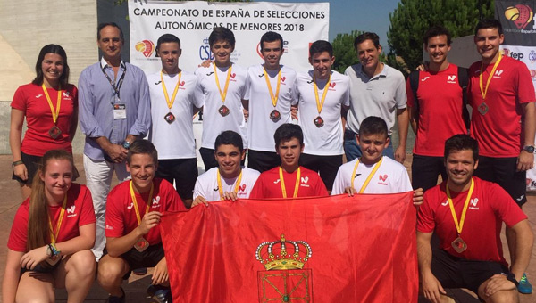 Federación Navarra bronce Cto España SSAA Menores 2018