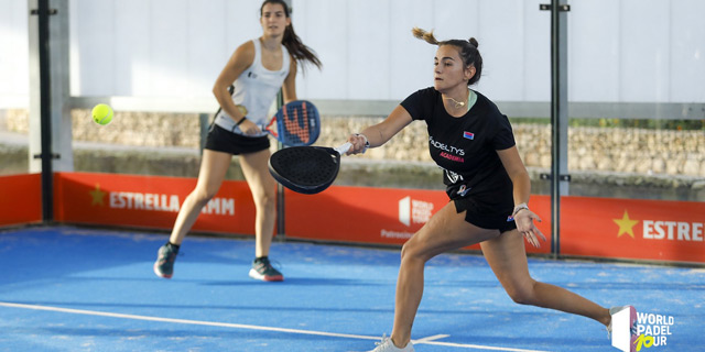 Noemí Aguilar y Ari Cañellas inicio previas femeninas Menorca Open 2023 