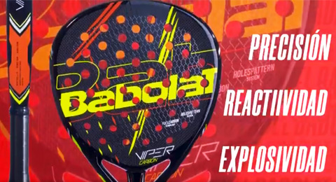 Juan Lebrón ya tiene su arma Babolat para la próxima temporada