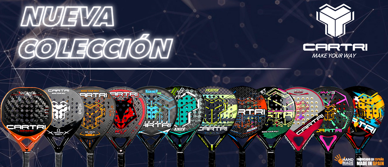 Nueva colección Cartri padel 2021