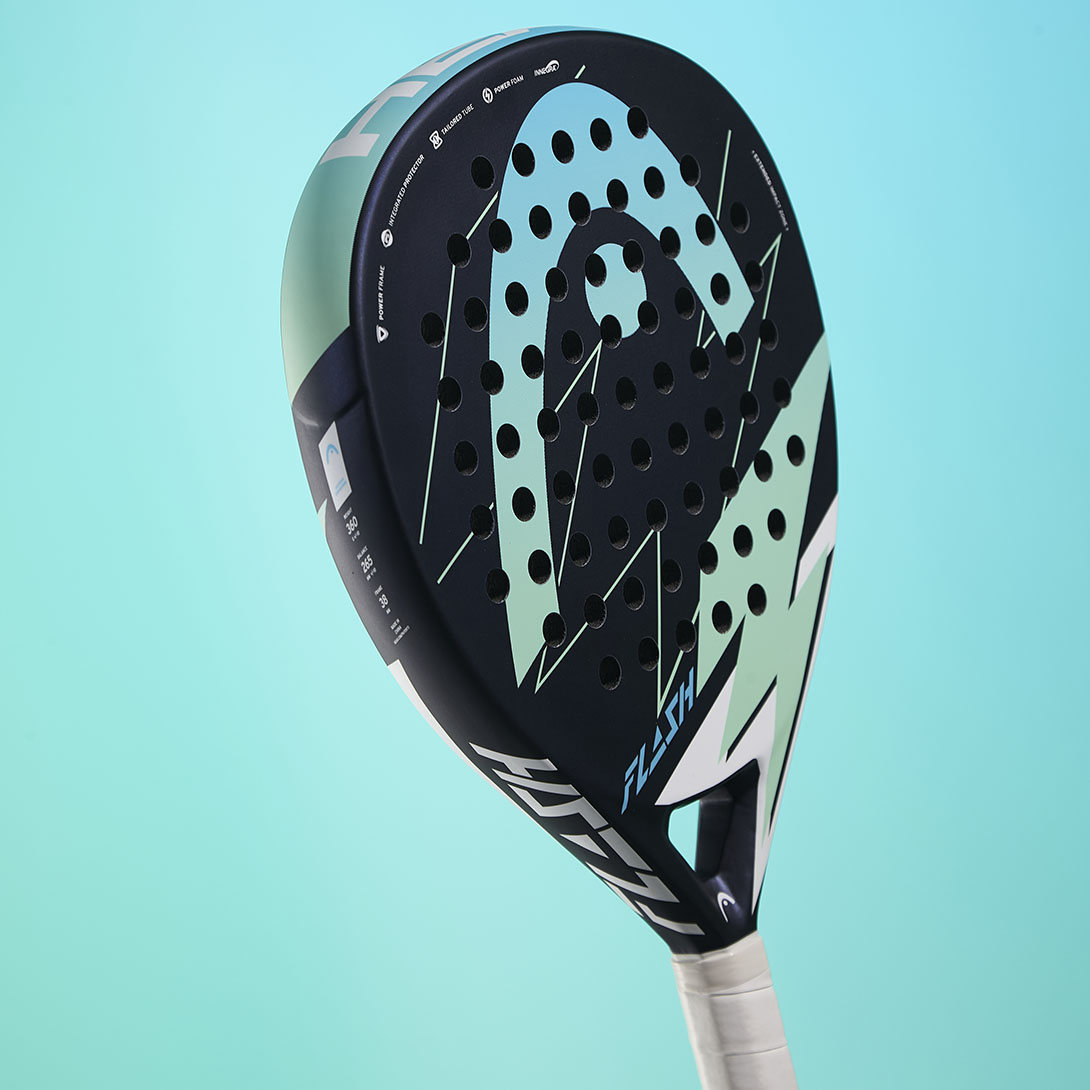 Pala Flash Grey Blue HEAD Padel