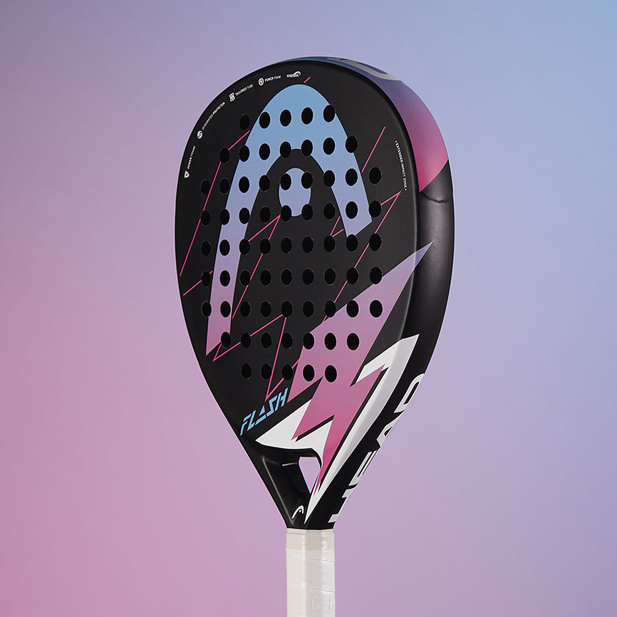 Pala Flash Pink Blue HEAD Padel