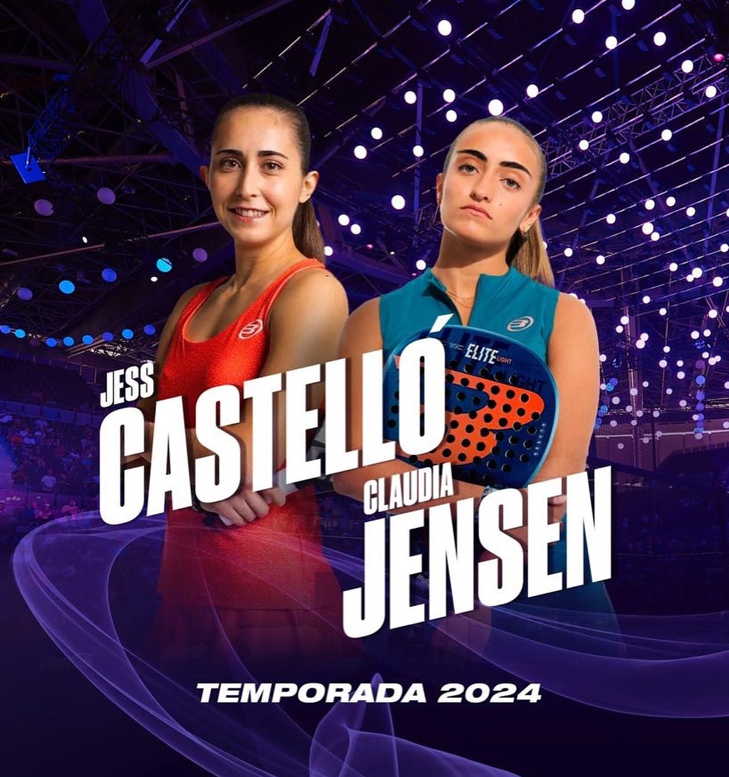 Nueva pareja 2024 Claudia Jensen y Jessica Castelló