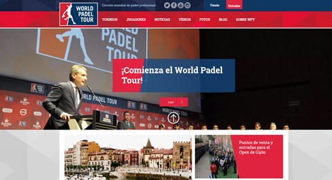 World Padel Tour estrena su nueva web