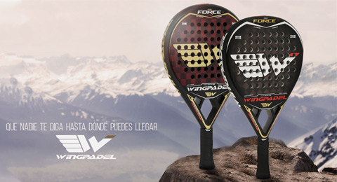 Doble novedad en Wingpadel: nuevo diseño y materiales para las renovadas Air Force 3.0