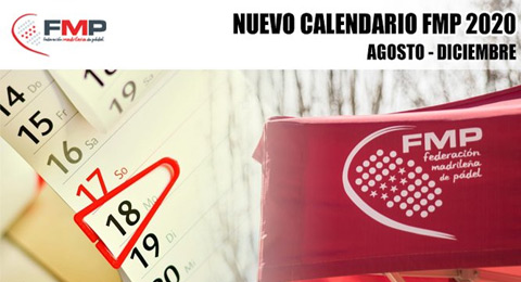 La Federación Madrileña de Pádel reordena su calendario hasta final de año